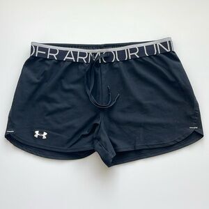 Under Armour Women’s Black Athletic Shorts (Not Lined)